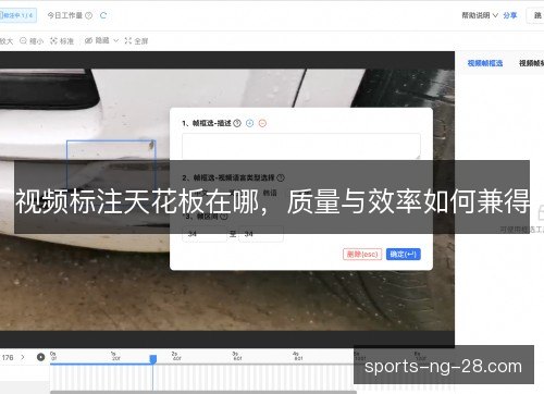 视频标注天花板在哪，质量与效率如何兼得